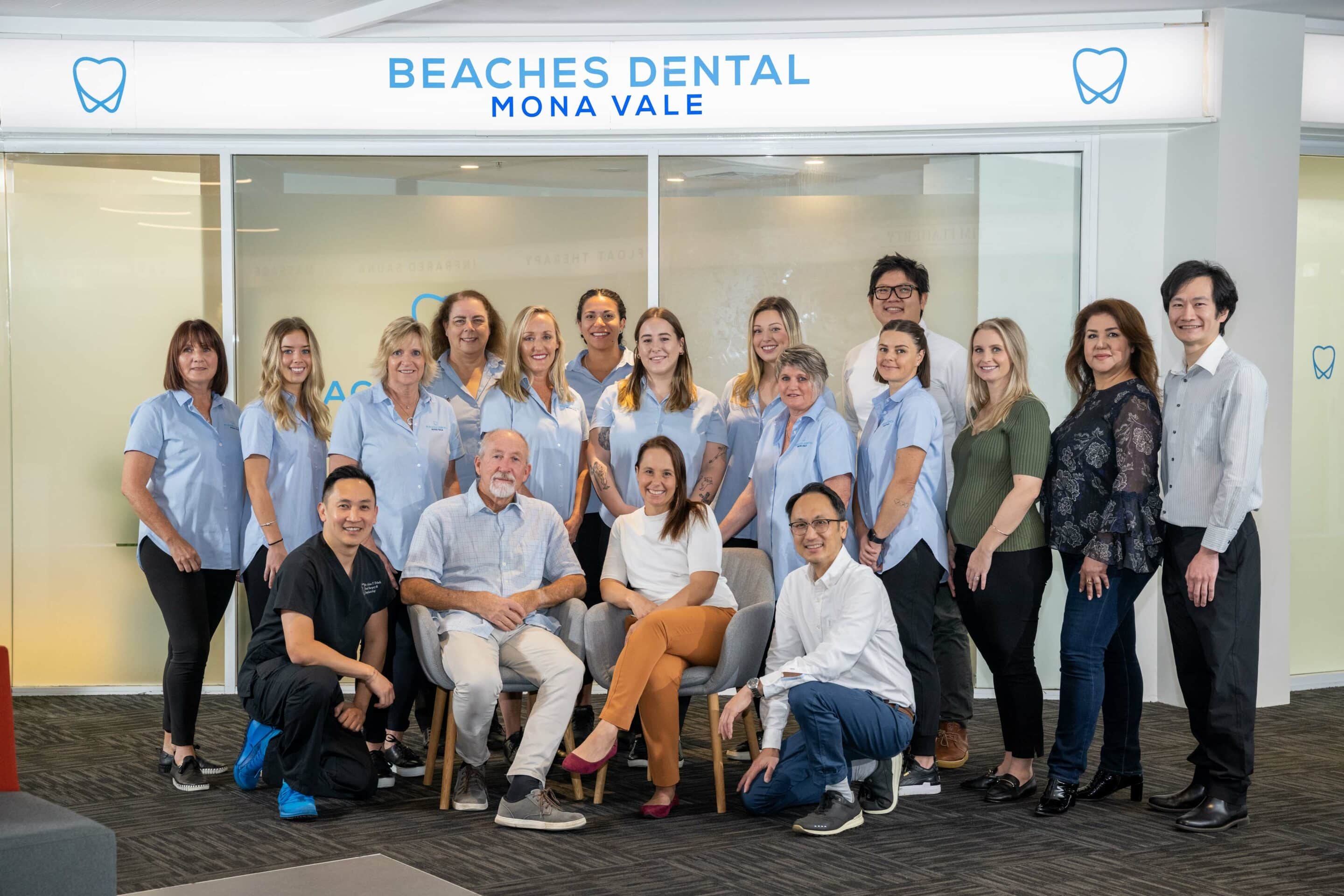 Team of dentists and dental professionals at Beaches Dental Mona Vale