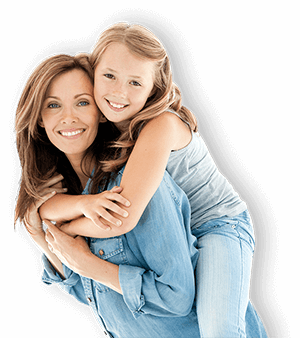 mother and daughter smiling because they recently visited their Mona Vale dentist in Northern Beaches